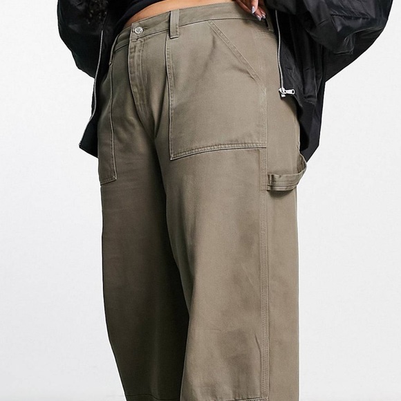 Army Green Cargo Pants - Picture 4 of 6